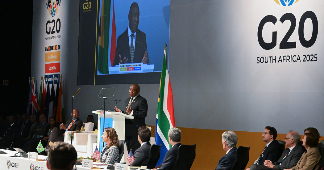 África do Sul quer facilitar as tensões com Trump