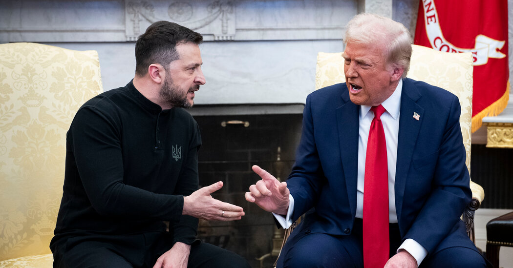 Os ataques de Trump dão a Zelensky um impulso de popularidade na Ucrânia