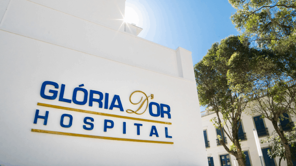 Fachada do hospital Glória D