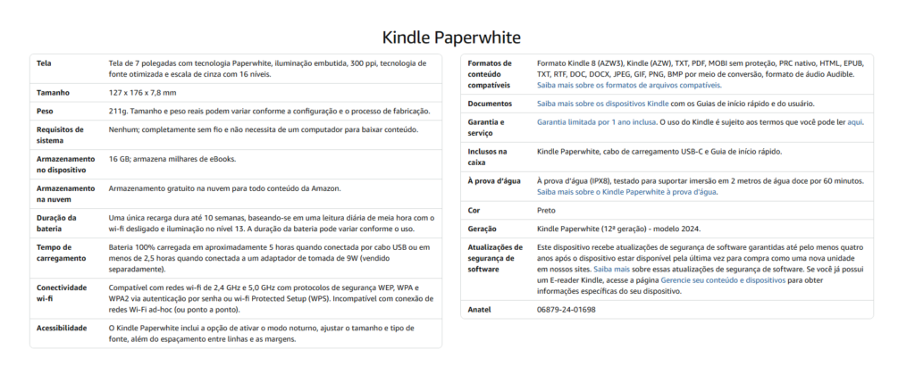 Como funciona o Kindle da Amazon e como comprar