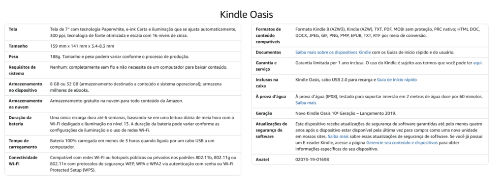 Como funciona o Kindle da Amazon e como comprar