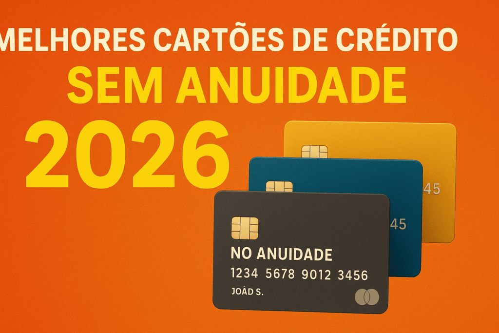 Melhores Cartões de Crédito Sem Anuidade em 2026